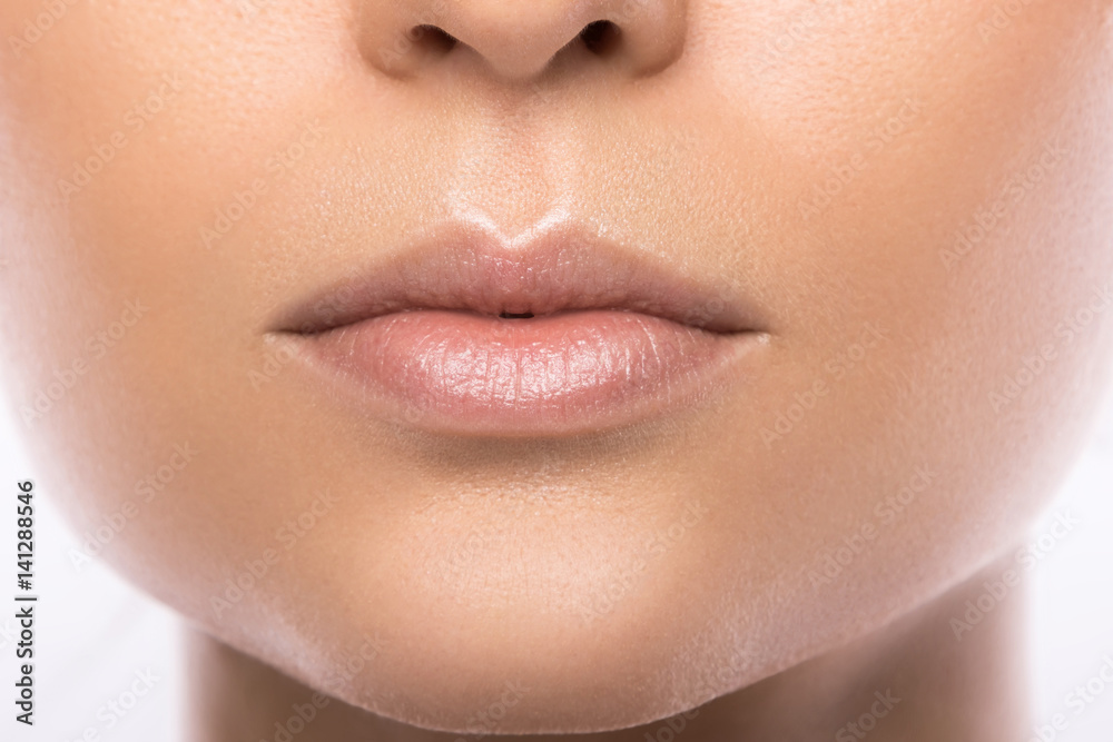 Fototapeta premium Beautiful female lips