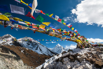 Memorial to all who died while climbing Everest, Khumbu, Nepal
