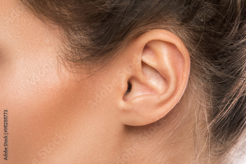 Vászonkép Female ear