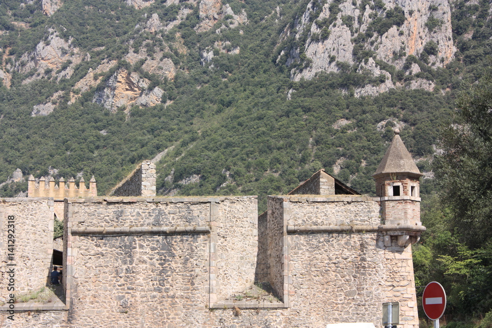 Fortifications de Villefranche de Conflent dans les Pyrénées orientales, France