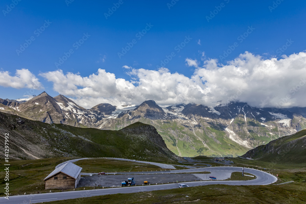 Alpine road in Austria
