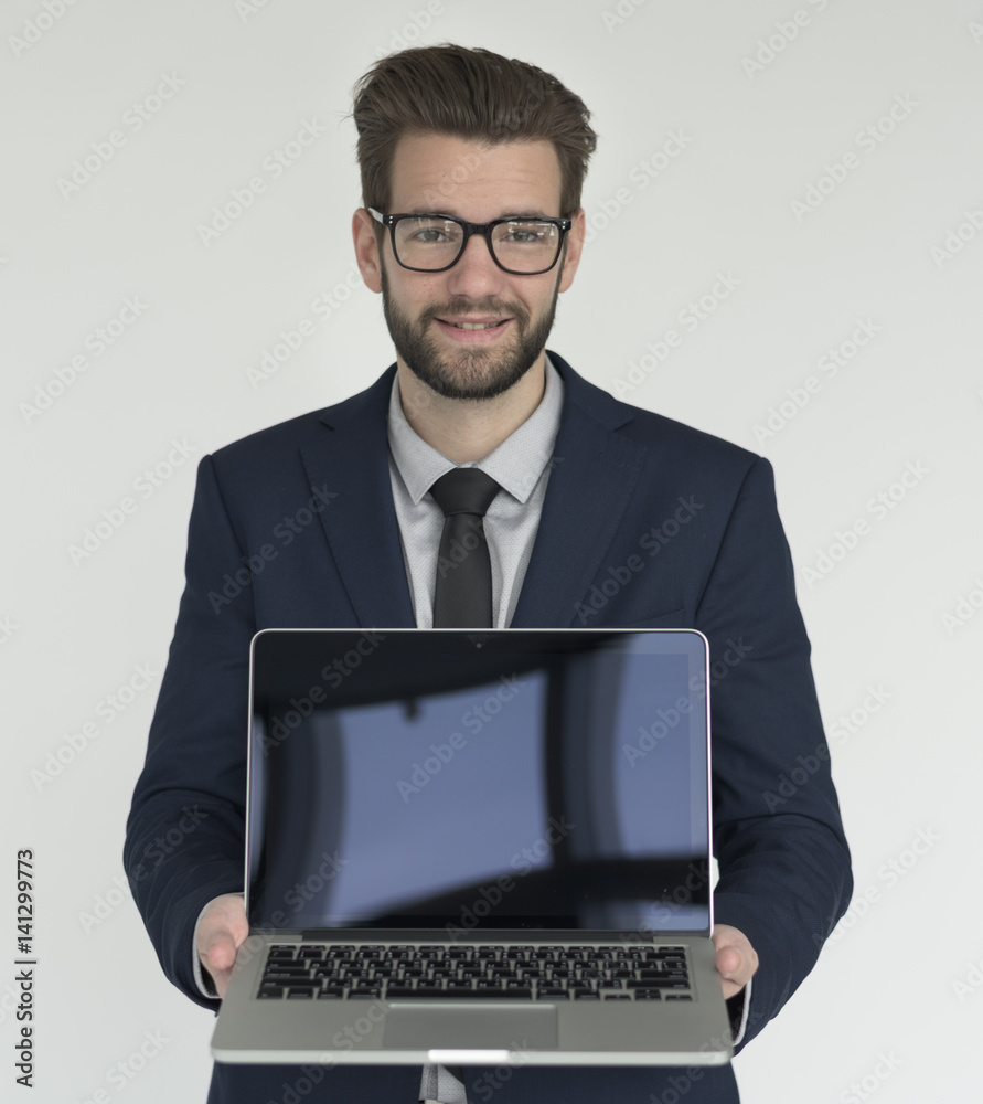 Businessman Adult Portrait Occupation Concept
