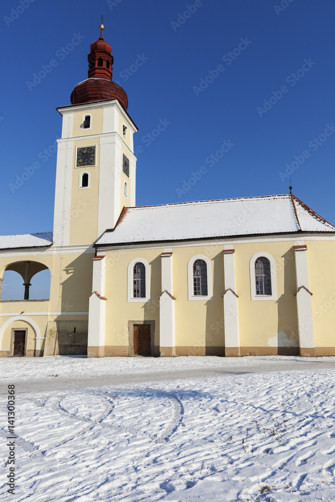 St. Martin Church in Nove Dvory