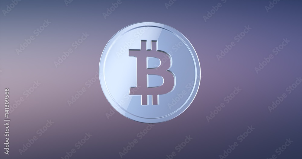 Coin Bitcoin Silver 3d Icon Coin Bitcoin Silver 3d Icon
