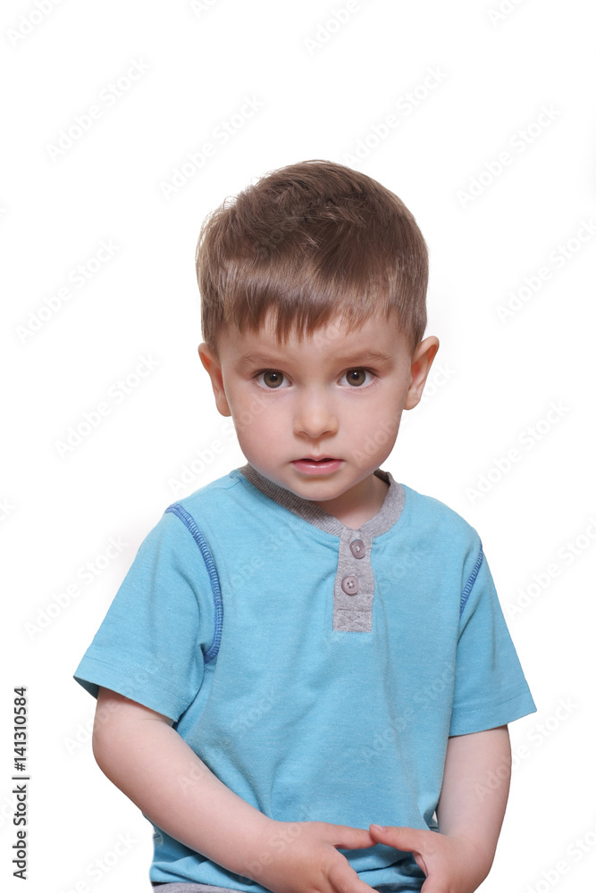 Portrait of a little boy Portrait of a little boy