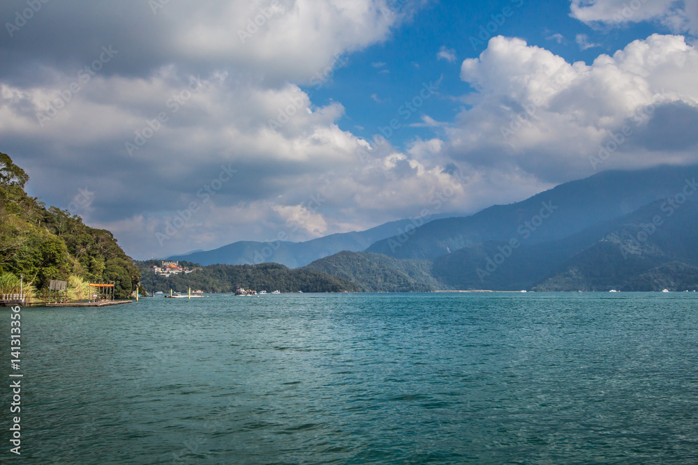 sun moon lake at taiwan sun moon lake at taiwan