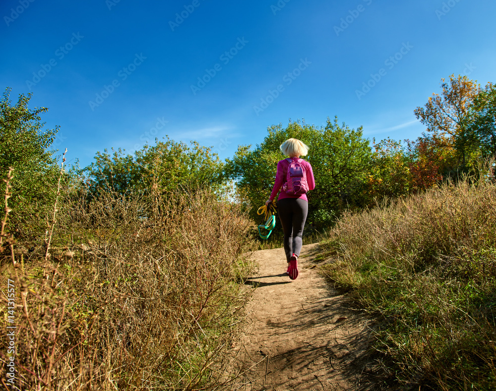 Fototapeta premium Way to training