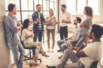 Business people working