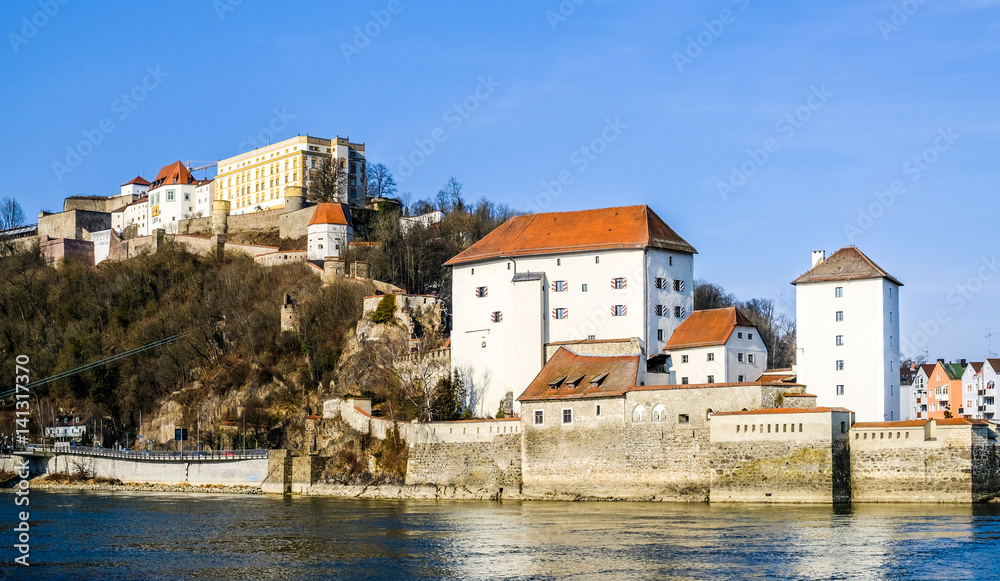 Fototapeta premium passau - bavaria - old town