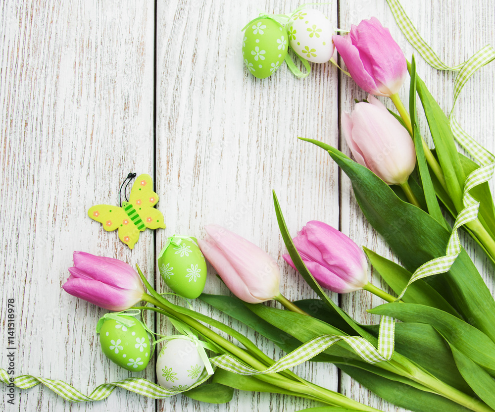 Easter holiday background Easter holiday background