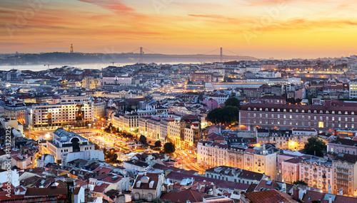 Lisbon at sunset © TTstudio