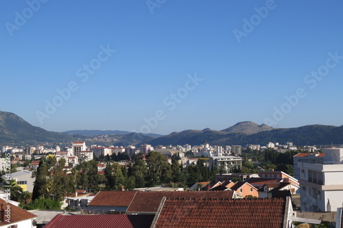 Touristic town Bar in Montenegro