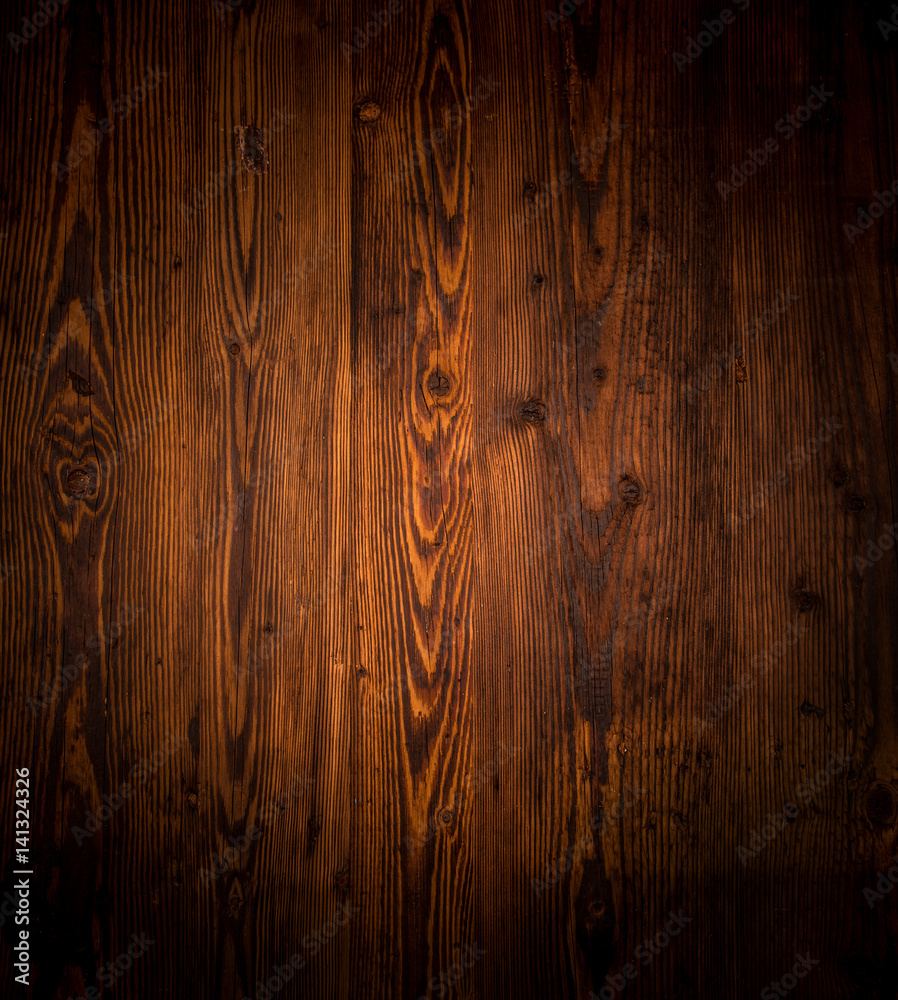 Obraz premium Empty wooden background table