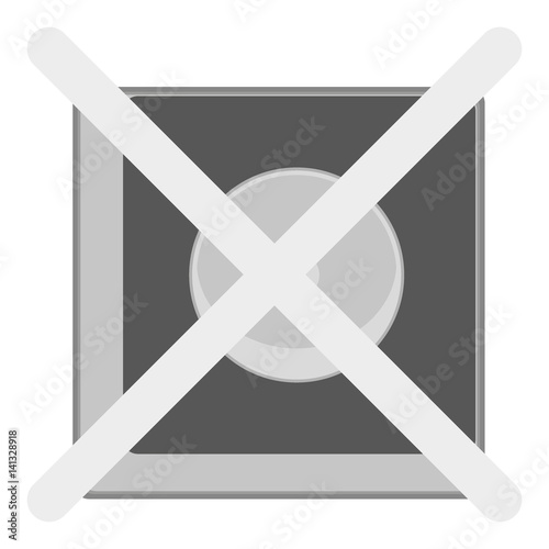 prohibit photography vector image