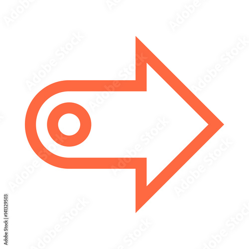 Arrow Sign Navigation Icon Pointer Symbol