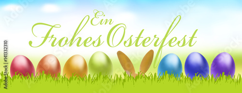 Bunter Ostergruß