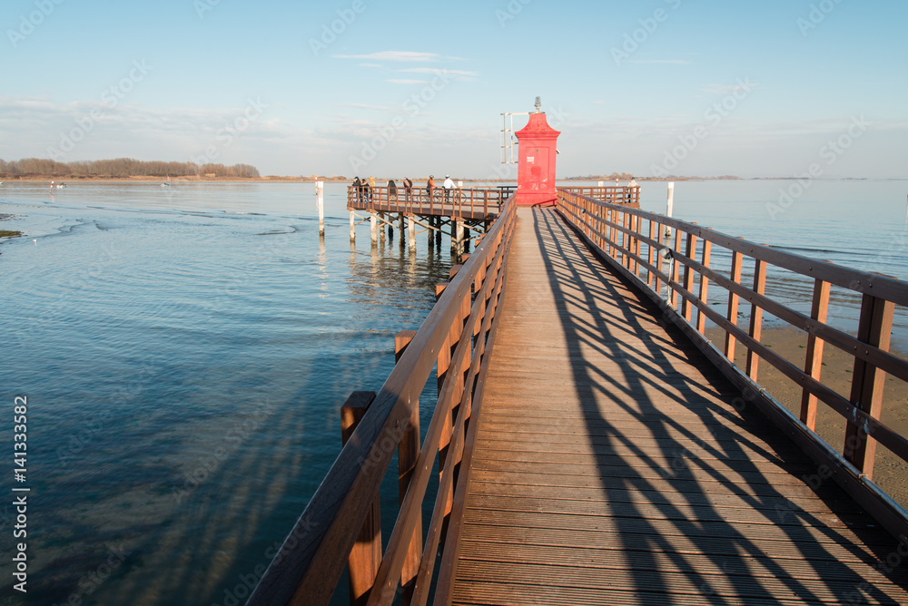 The enchanting beach of Lignano The enchanting beach of Lignano