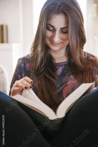 Female Student Learning