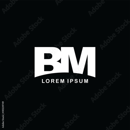 initial letter brand logo template logotype