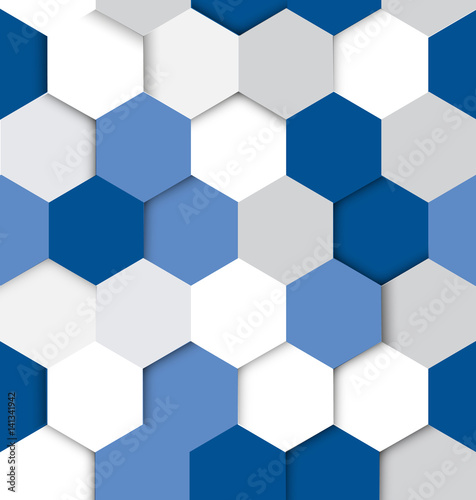 Vector abstract background with polygons