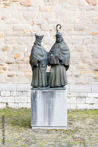 Gondulph and Monulph monument in Maastricht, Netherlands photo