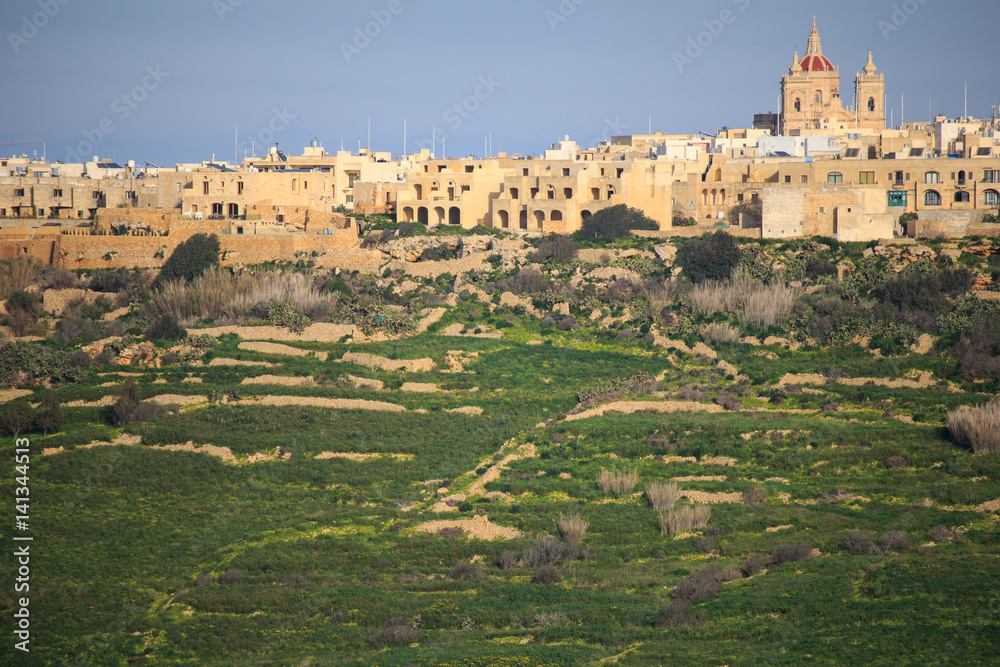 View over Gozo Malta
