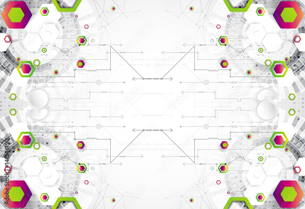 Abstract background. Science template, wallpaper or banner. Abstract background. Science template, wallpaper or banner.
