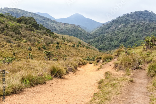 Tableau sur toile Beautiful view of Horton Plains