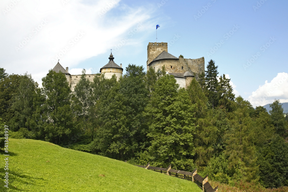 Fototapeta premium Niedzica castle - Dunajec castle near Niedzica. Poland