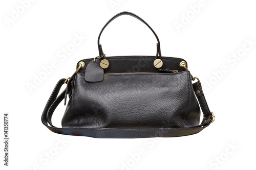 Black Handbag leather