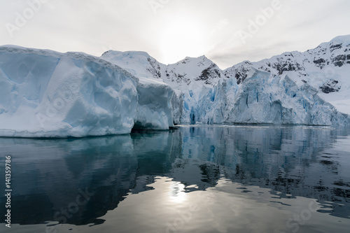 Skontorp cove, Paradise Bay, Antarctica photo