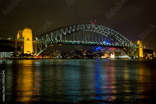 Harbour Bridge at Night © nick