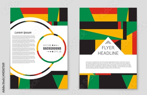 Abstract vector layout background set. For art template design, list, page, mockup brochure theme style, banner, idea, cover, booklet, print, flyer, book, blank, card, ad, sign, sheet,, a4.