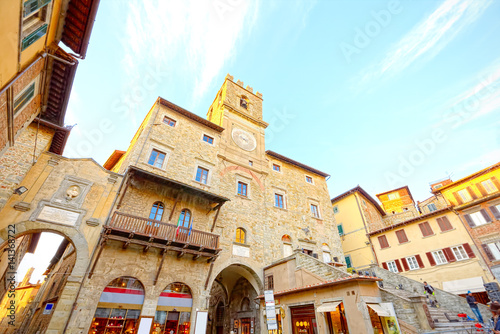 Hall of Cortona, Arezzo, Tuscany photo