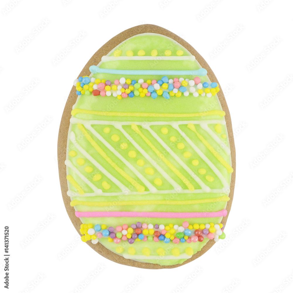 Easter multicoloured spice-cakes like egg Easter multicoloured spice-cakes like egg