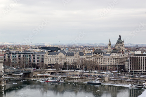 View of the city.  Budapest Hungary