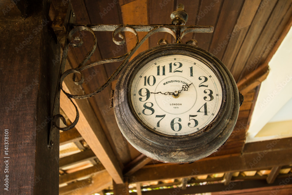 Old Clock. Vintage