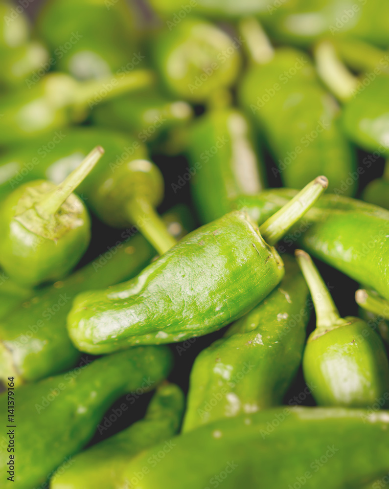 green peppers background - texture of green pepper, chili green peppers background - texture of green pepper, chili