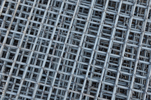Steel wire reinforcement for foundation