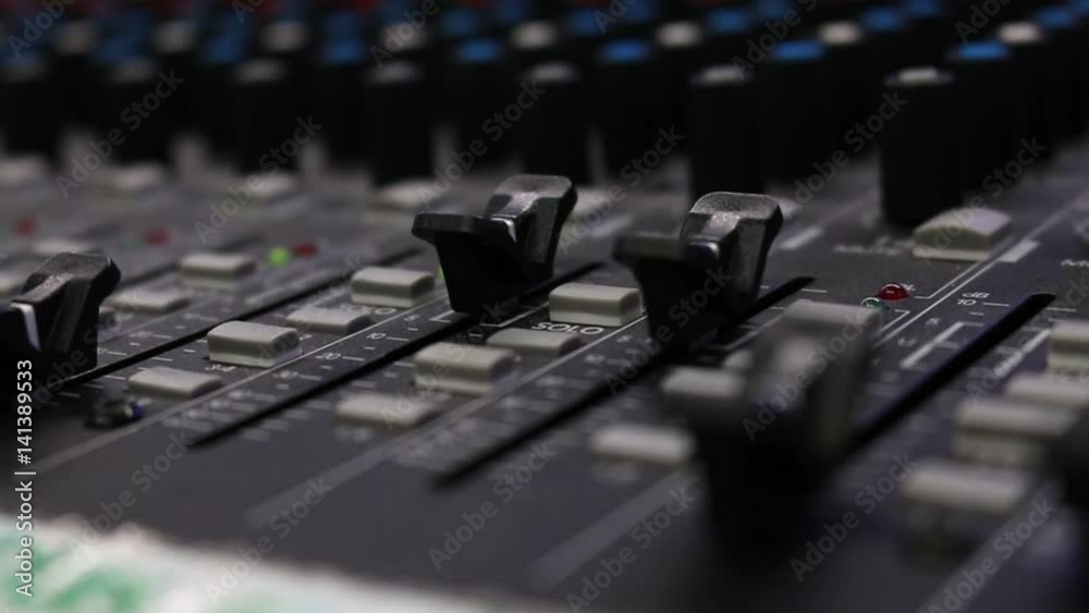 Audio mixing desk Audio mixing desk