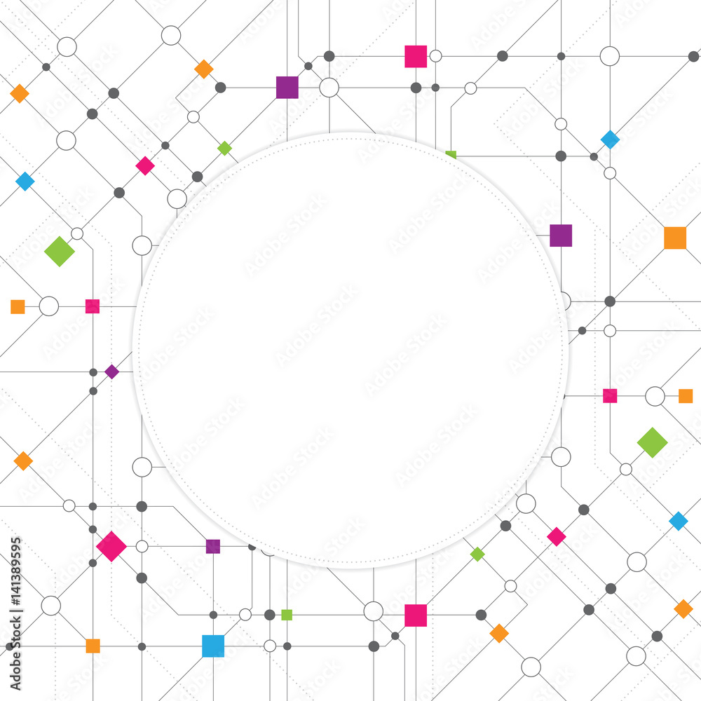 Abstract Network Background