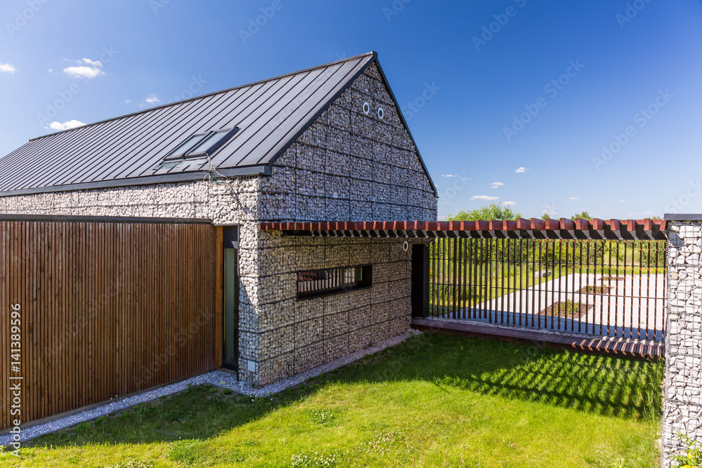 Safe stone house in eco-friendly style Safe stone house in eco-friendly style