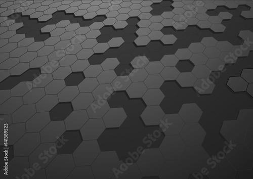 abstact hexagon background © Felix Pergande