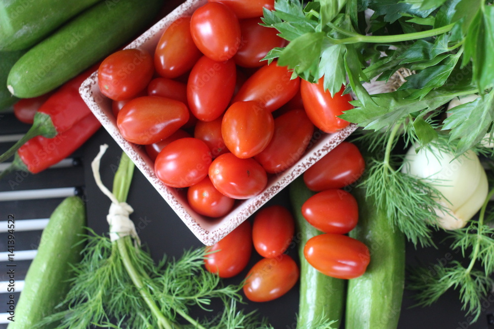 fresh vegetables and herbs, oregano, sage, chive, parsley, dill, onion, cucumber, green vegetables, red vegetables, tomatoes, peper, red peper, fresh vegetables and herbs, oregano, sage, chive, parsley, dill, onion, cucumber, green vegetables, red vegetables, tomatoes, peper, red peper,
