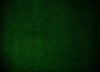 Dark green background or texture with spray paint
