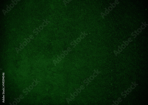 Dark green background or texture with spray paint