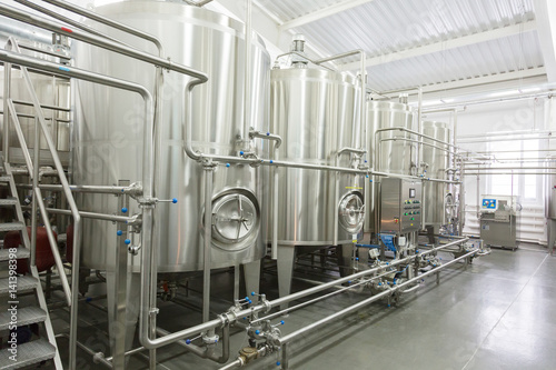 Technological equipment in the dairy plant