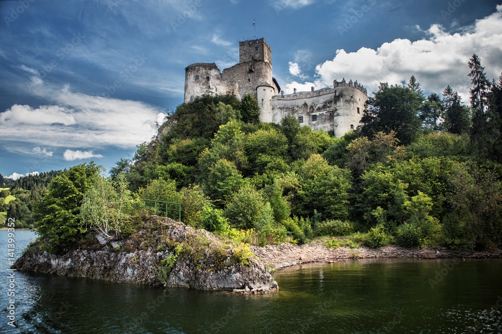 Castle Niedzica in Poland