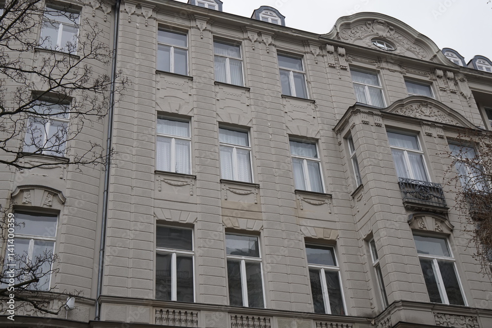 Fototapeta premium Fassade eines Hauses