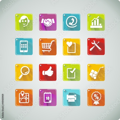 Icons - webshop set